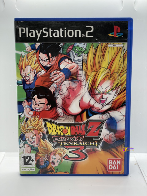 DRAGON BALL Z BUDOKAI TENKAICHI 3 DUBLADO (VERSÃO 3.0) TRADUZIDO PORTUGUÊS  - PS2 JOGO PLAYSTATION 2 GAME - A069 - Desconto no Preço