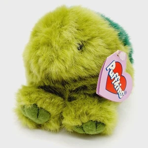 Swibco Puffkins Shelly the Turtle 3" Plush Toy Stuffed 1994 - Picture 1 of 8