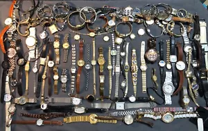 Huge Vintage/Now Women’s Watch Lot Coach,Bulova,Wittnauer,Seiko,Parts Or Repair - Picture 1 of 24