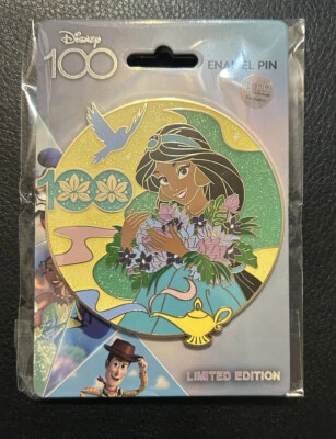 Prendedor Disney 100 Princesas Florales - Jazmín Edición Limitada 300 Foto 1 de 2