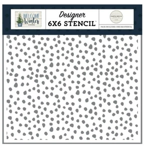 Plantilla de papel Carta Bella BIENVENIDO INVIERNO 6x6 - Snow Blizzard (CBWW142033) - Imagen 1 de 1