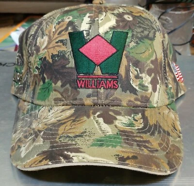SOMBRERO CAMUFLAJE CAMUFLAJE ELÉCTRICO WILLIAMS PHILIPS CON MAXHAT de EE. UU.   Foto 1 de 4