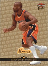 2006-07 Ultra Gold Medallion Warriors Basketball Card #47 Baron Davis