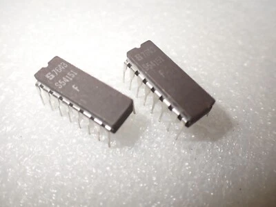 Signetics S54151F x5 Genuine Units, 16-Pin Type, Philippines Made - Image 1 of 4
