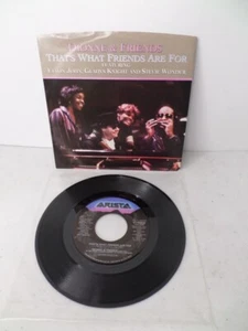 DIONNE WARWICK 45 That's What Friends Are For / Two Ships Passing In The Night - Picture 1 of 7