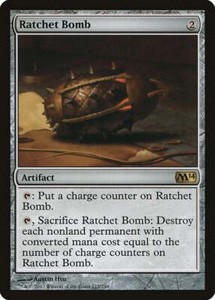 Ratchet Bomb Magic 2014 / M14 HEAVILY PLD Artifact Rare MAGIC MTG CARD ABUGames