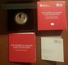 2019 TOWER OF LONDON CEREMONY OF THE KEYS £5 SILVER PROOF COIN IN ROYAL MINT BOX
