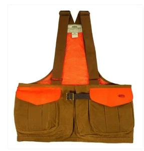 Boyt Harness Company Upland Hunting Waxed Cotton Strap Vest WC120 - Picture 1 of 2