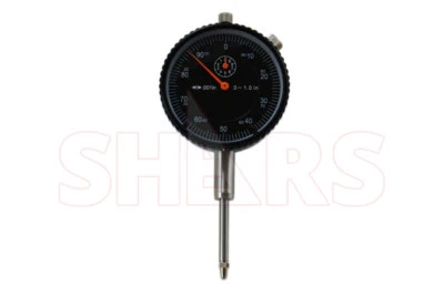 SHARS TOOL 1" High Precision Dial Indicator .001" AGD 2 Graduation Lug Back !]