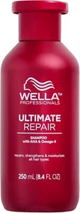 Wella Ultimate Repair Shampoo Lightweight for Damaged, Weak & Brittle Hair 250ml - Picture 1 of 6