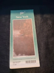 Hoja de ruta de viaje por carretera del estado de Nueva York AAA-98-4 - Imagen 1 de 6