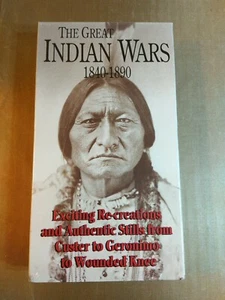 The Great Indian Wars (VHS, 1991) factory sealed - Picture 1 of 3
