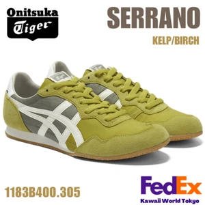 Onitsuka Tiger SERRANO KELP / BIRCH 1183B400 305 UNISEX Sneaker NEW!! F/S - Picture 1 of 14