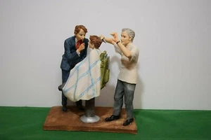 Norman Rockwell "First Haircut" NRC-604 - Used, minor damage. In original box. - Picture 1 of 5