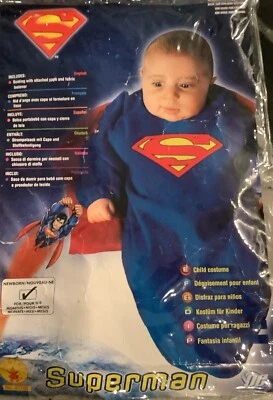 Rubíes Superman Bunting - Disfraz Halloween Talla Recién Nacido a 9 Meses Foto 1 de 4