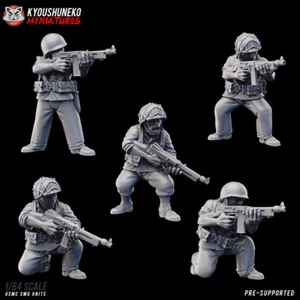 Seconda guerra mondiale Corpo dei Marines degli Stati Uniti Unità mitragliatrice miniature soldato wargaming - Foto 1 di 1