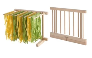 Wooden Pasta Drying Rack - Pasta Strips Spaghetti/Fettuccine Drying Stand Maker - Picture 1 of 4