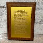 Brownlow Publishing Company Inc. Hanging Wooden Plaque Author Unknown 5x7"