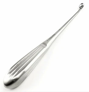 Spratt Bone Curette Misura 6 Manico Singolo Estremità Punta Tazza Ovale Acciaio Inox Tedesco - Foto 1 di 8
