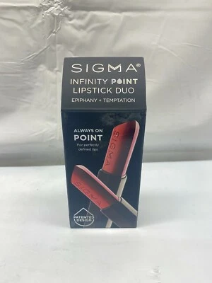 Lápiz labial Sigma Beauty Infinity Point Duo, Epifanía + Tentación - NUEVO Foto 1 de 4