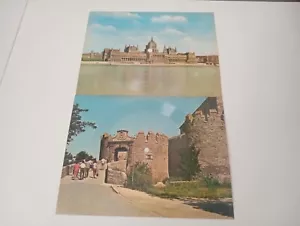 Set Of 2 Colorvox Hungarian Record Postcards 1960's 45 RPM Tourist Unused 6" - Picture 1 of 12