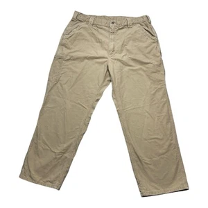 Carhartt Dungarees Men's B151 DKH Canvas Work Dungaree Pants Sz 40x30 - Picture 1 of 7