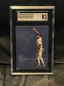 1999 Skybox Molten Metal Heavy Metal Fusion Sterling 35F Nomar Garciaparra SGC 8 - Picture 1 of 2