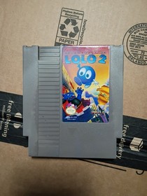 Adventures of Lolo 2 Nintendo NES Cartridge Only Tested Working