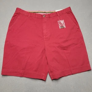 Pantalones Cortos Chinos TailorByrd Para Hombre 36 Rojo Rendimiento Golf Nuevos con Etiquetas - Imagen 1 de 10