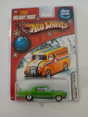 Hot Wheels 2006 Holiday Rods, Pontiac GTO '65. "Verde" Foto 1 de 4