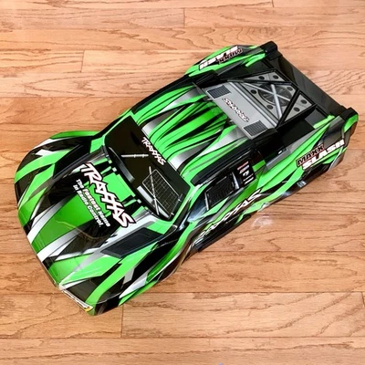 Cuerpo Traxxas Maxx Slash - ¡Nuevo!  Verde, sin clip, tamaño Maxx grande, 10211 Foto 1 de 4