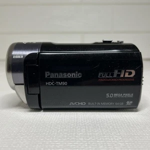 Panasonic HDC-TM90 Full HD Camcorder Digital High Definition 40x 5.0MP 64G Black - Picture 1 of 15
