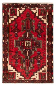 Traditional Vintage Hand-Knotted Oriental Carpet 3'1" x 4'9" Wool Area Rug - Picture 1 of 9