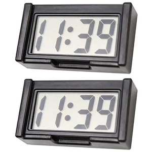 Innovative Design Mini Digital Clock PFor Air for Easy Car Installation Black - Picture 1 of 12