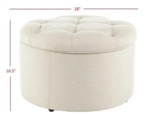 Safavieh TANISHA SHOE OTTOMAN, Reduced Price 2172761208 MCR1005A - Picture 1 of 5