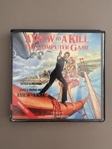 Jeu James Bond 007 A View To A Kill The Computer Game Amstrad CPC 6128 664 Disk - Afbeelding 1 van 8