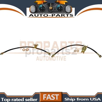 Kit de 2x manguera de freno hidráulico delantera para Dodge Challenger 6,1 L 2008-2010 Foto 1 de 4