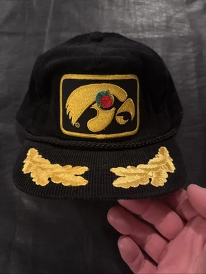 Iowa Hawkeyes Rose Bowl 1991 Vintage Pana Correa Sombrero! ¡Nunca usado! Sombrero de camionero Foto 1 de 4