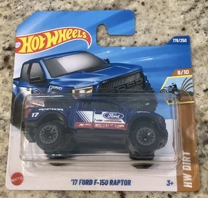 Hot Wheels ‘17 FORD F-150 RAPTOR BLU 2025 1:64 - Foto 1 di 2