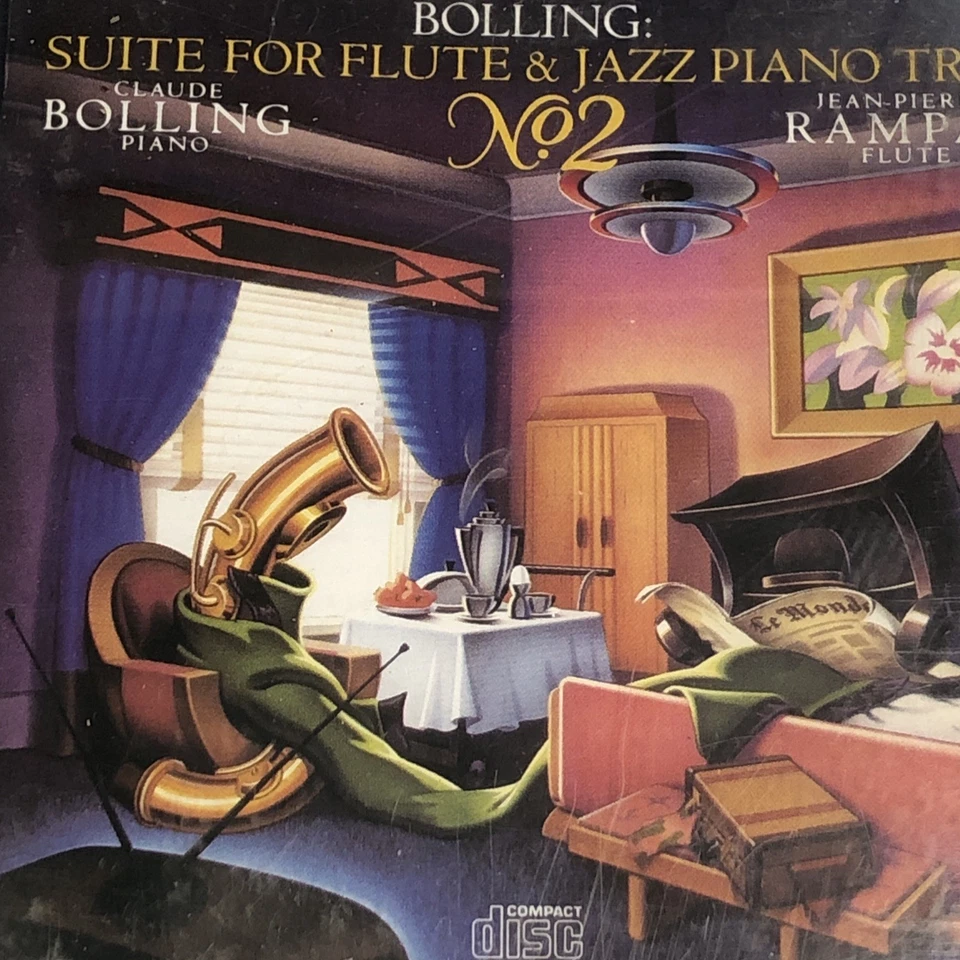 Jean-Pierre Rampal Claude Bolling Bolling Suite 2 For Flute And Jazz Piano Trio - image 1 of 4