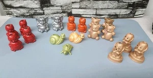 Konvolut 18 Vintage Mini Figuren von Duncan Keramik 1975 - Bild 1 von 12