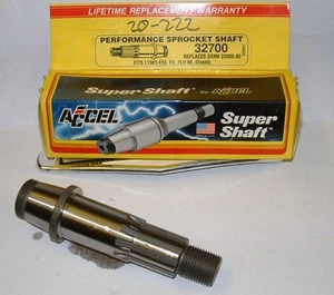SPROCKET SHAFT ACCEL FITS L1981-E85 BIG TWIN USA MADE, NO BETTER QUALITY ON EBAY - Picture 1 of 6