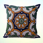 Mexican Spanish talavera cushion cover pillow case covers