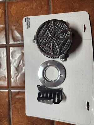 Cobra - 606-0100-02-SB - Kit de purificador de aire, cruz - cromo se adapta a trituradoras 2008-2013. Foto 1 de 4