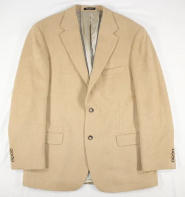 Blazer Andrew Fezza 100% Cabello Camel Para Hombre 42 R Abrigo Deportivo Chaqueta Marrón Tostado Foto 1 de 4
