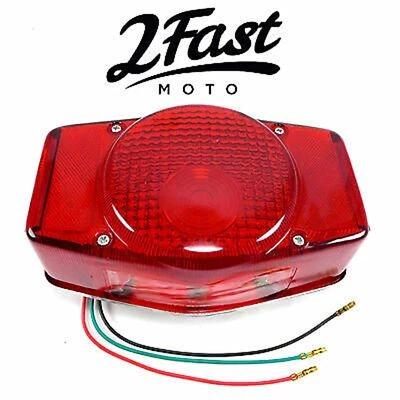 2FastMoto Taillight (3 wire) for Honda CB175 CB350 CB450 CB550 CB750  20-1137 - Image 1 of 4