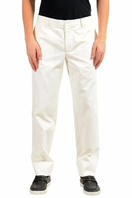 Pantalones de vestir Dolce & Gabbana blancos para hombre talla 30 32 36 Foto 1 de 4