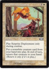 Surprise Deployment *Uncommon* Magic MtG x1 Planeshift MP