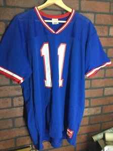 VINTAGE Size XL Rawlings #11 New York Giants Phil Simms Football Jersey - Picture 1 of 6