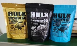 Hulx Supreme 60 Muscle Mass Gain Ultimate 60 Super Red Beautiful Fish Food Growt - Picture 1 of 5